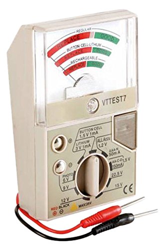 Algopix Similar Product 13 - VELLEMAN VTTEST7 BATTERY TESTER