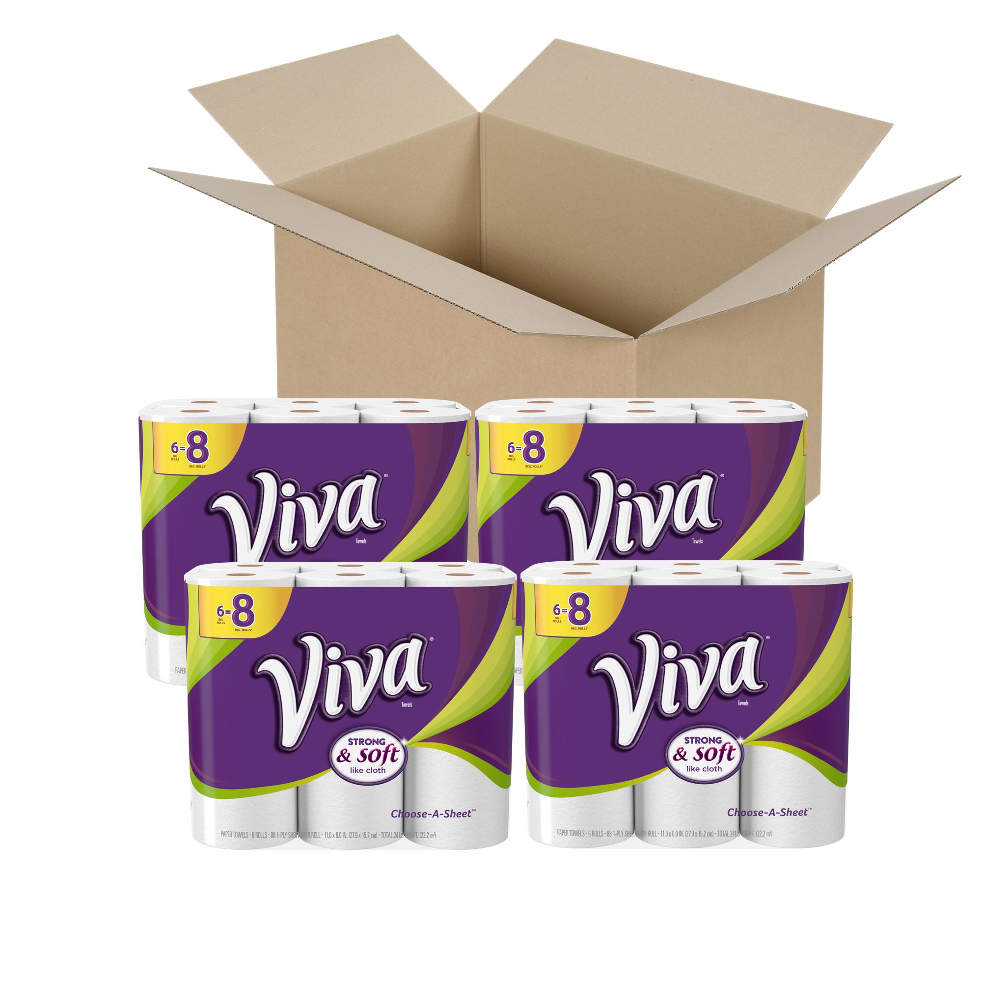 Algopix Similar Product 12 - VIVA ChooseASheet Paper Towels