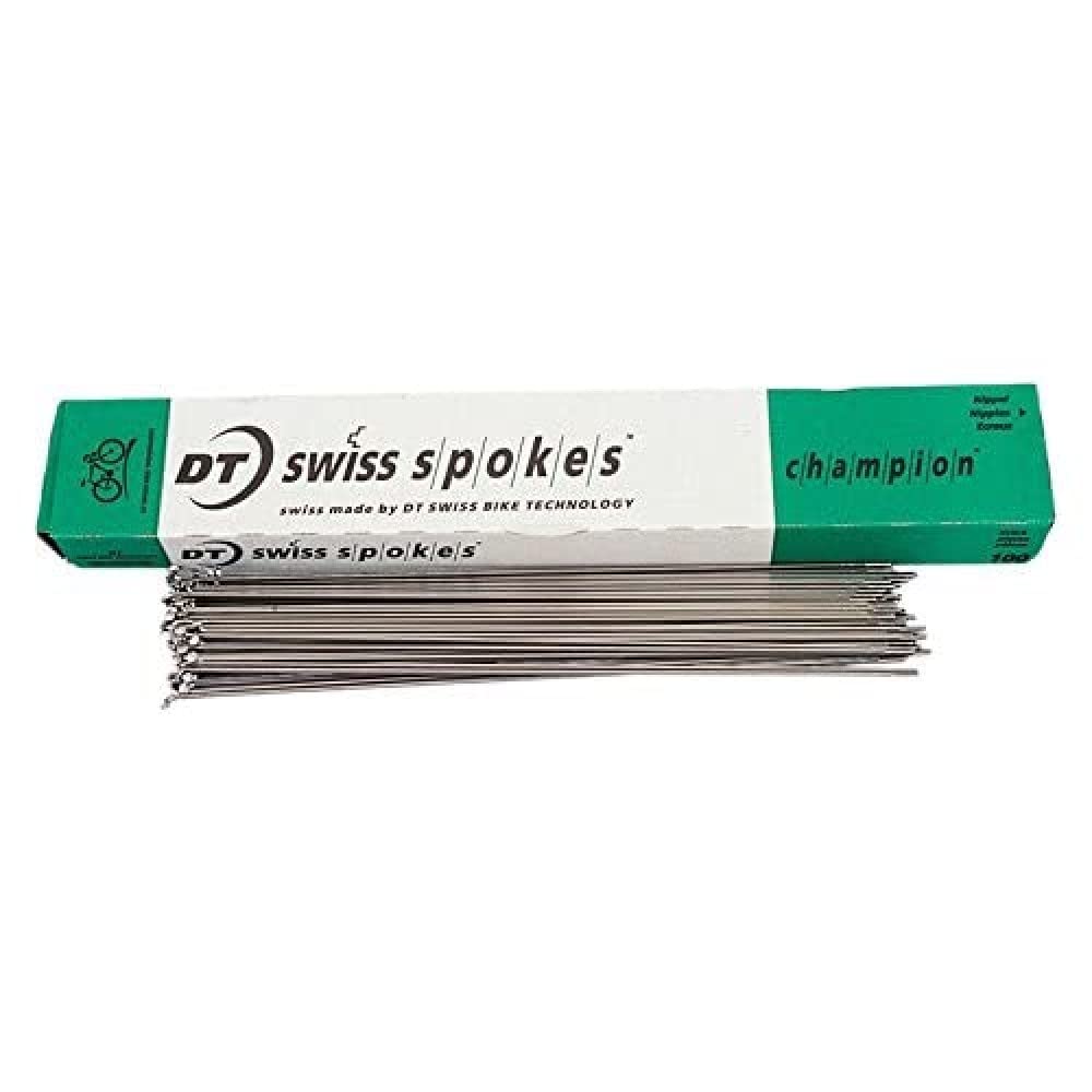 Algopix Similar Product 16 - DT Swiss Champion Spokes Silver 255mm