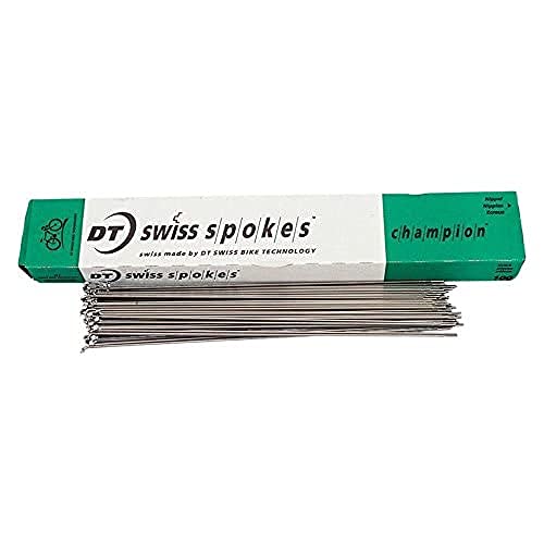 Algopix Similar Product 10 - DT Swiss Champion Spokes Silver 255mm