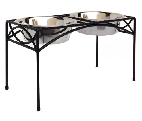 Algopix Similar Product 3 - Regal Double Bowl Elevated Diner  12