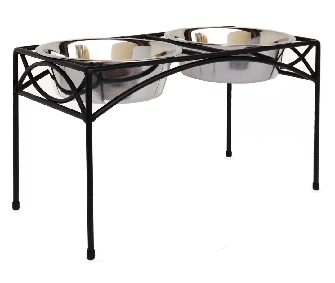 Algopix Similar Product 1 - Regal Double Bowl Elevated Diner  12