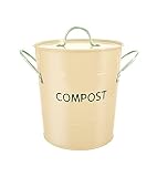 Algopix Similar Product 9 - Eddingtons Compost Pail, Buttercream