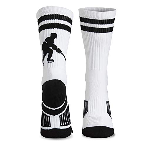 Algopix Similar Product 20 - ChalkTalkSPORTS Hockey MidCalf Socks 