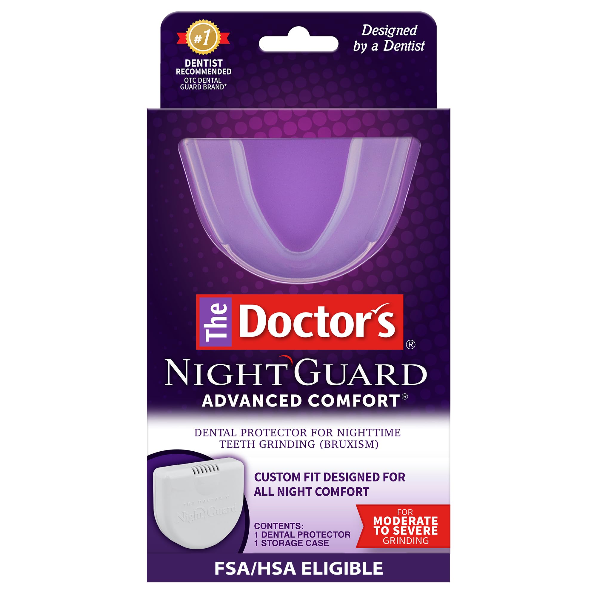 Algopix Similar Product 20 - The Doctors NightGuard Mouth Guard for