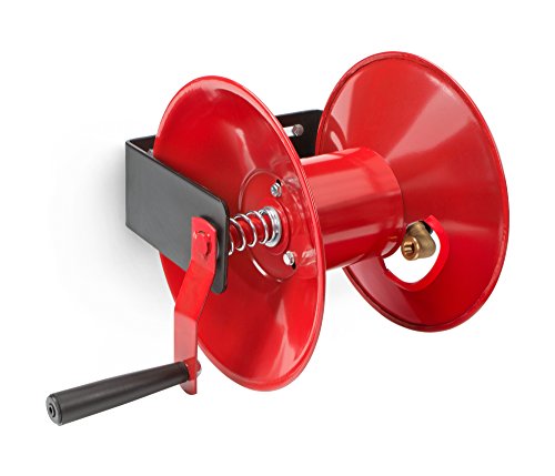 Algopix Similar Product 12 - TEKTON Hand Crank Air Hose Reel 50 ft