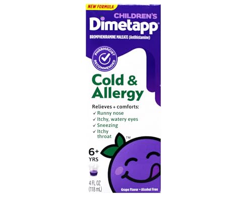 Algopix Similar Product 11 - Dimetapp Childrens Cold and Allergy