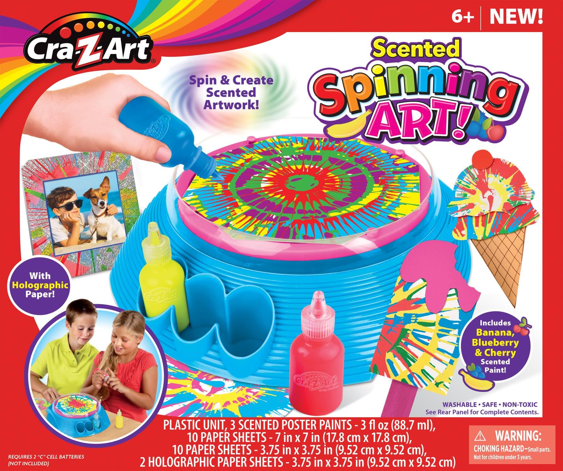 Algopix Similar Product 17 - Cra-Z-Art Scented Spinning Art Machine