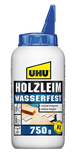 Algopix Similar Product 10 - Uhu 48510 Waterproof Wood Glue, 48520