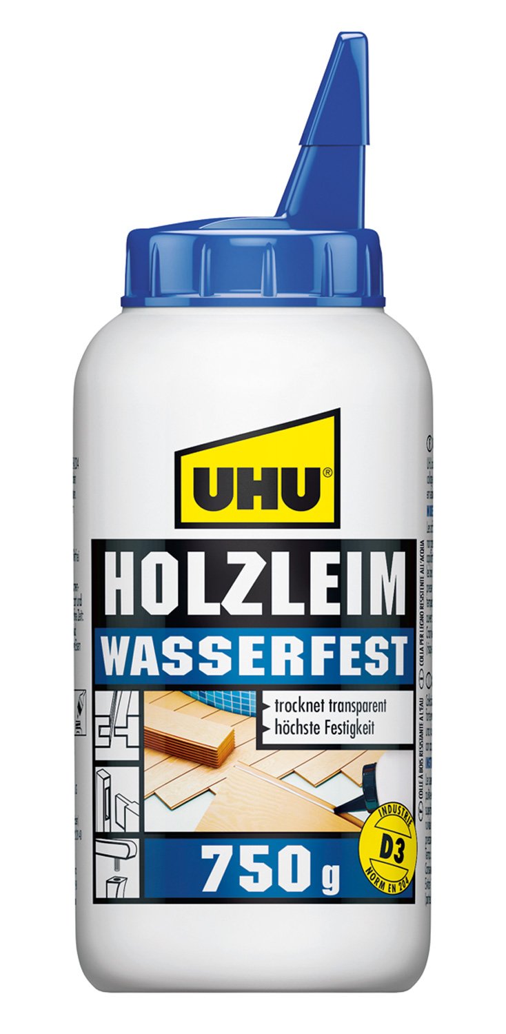 Algopix Similar Product 16 - Uhu 48510 Waterproof Wood Glue, 48520