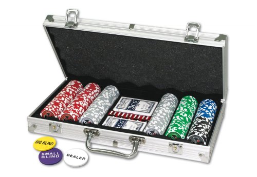 Algopix Similar Product 12 - Poker Case with 300 chips at 115 g of