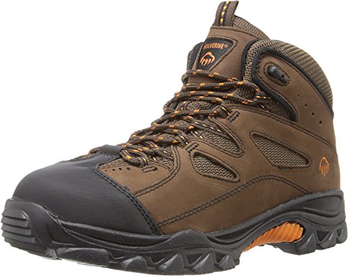 Algopix Similar Product 18 - Wolverine Mens Hudson SteelToe EH
