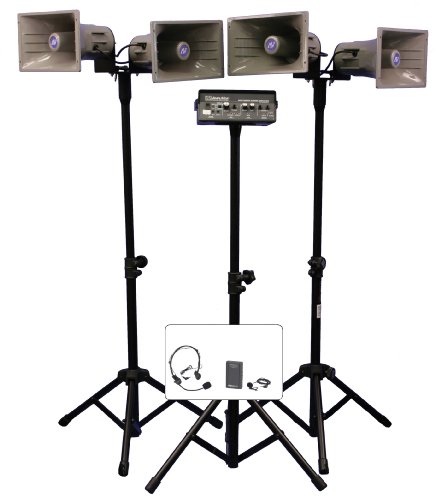 Algopix Similar Product 9 - AmpliVox SW660 Wireless Quad Horn
