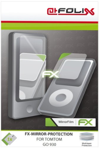 Algopix Similar Product 1 - atFoliX Mirror Protective Film Tomtom