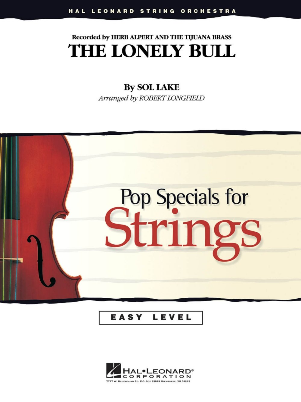 Algopix Similar Product 5 - Hal Leonard The Lonely Bull Easy Pop
