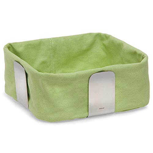 Algopix Similar Product 15 - Blomus Large Bread Basket, Green