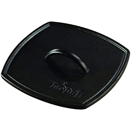 Algopix Similar Product 15 - Lodge LPP3 Cast Iron Square Ribbed