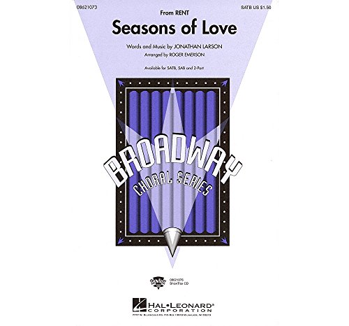 Algopix Similar Product 5 - Hal Leonard Seasons of Love from Rent