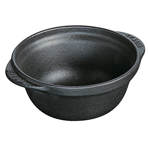 Algopix Similar Product 3 - STAUB Cast Iron Mini Bowl 8oz Black