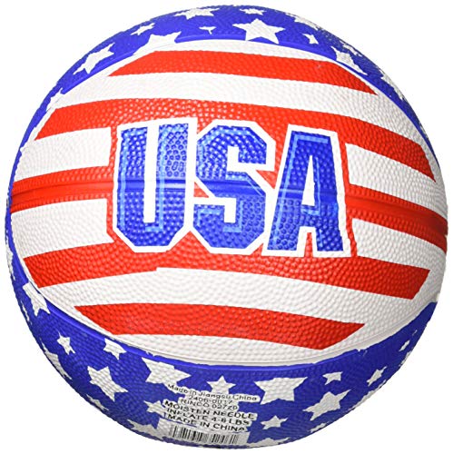 Algopix Similar Product 20 - 7" USA MINI BASKETBALL