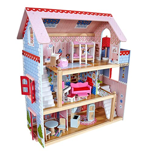 Algopix Similar Product 19 - KidKraft Chelsea Doll Cottage Wooden