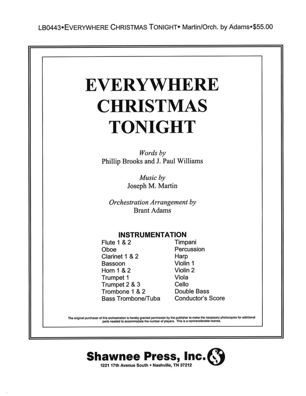 Algopix Similar Product 1 - Shawnee Press Everywhere Christmas