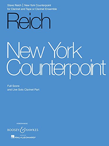 Algopix Similar Product 10 - New York Counterpoint for Clarinet and