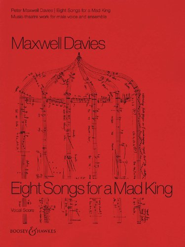 Algopix Similar Product 16 - 8 Songs for a Mad King - Vocal Score