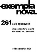 Algopix Similar Product 9 - Duo Sonata For Two Bassoons  Score And