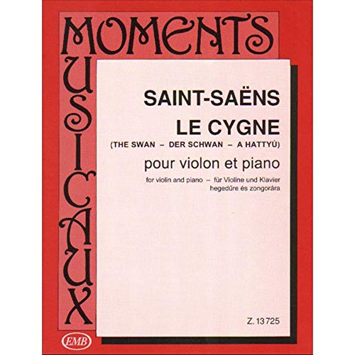 Algopix Similar Product 15 - The Swan (Pallagi) Moments Musicaux