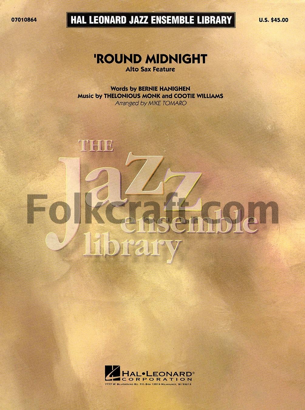 Algopix Similar Product 5 - Hal Leonard Round Midnight Alto Sax
