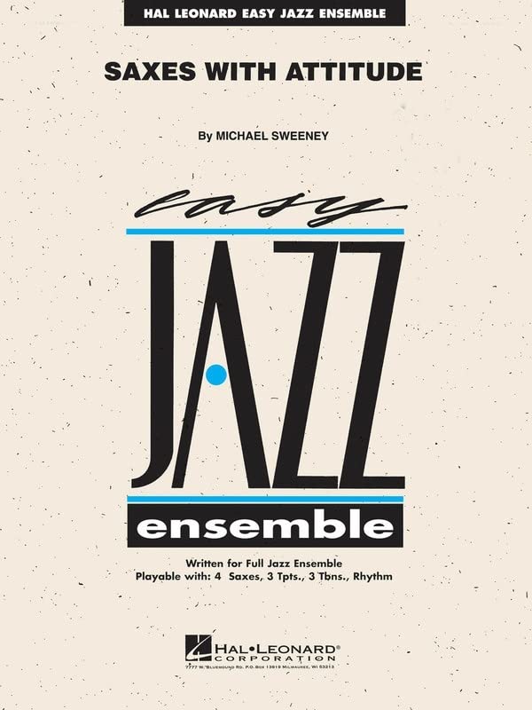 Algopix Similar Product 8 - Hal Leonard Saxes With AttitudeEasy