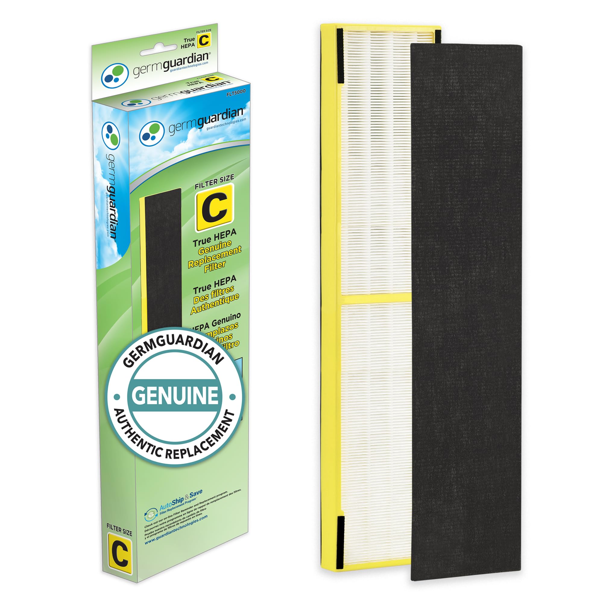 Algopix Similar Product 7 - Germ Guardian FLT5000 True HEPA Genuine