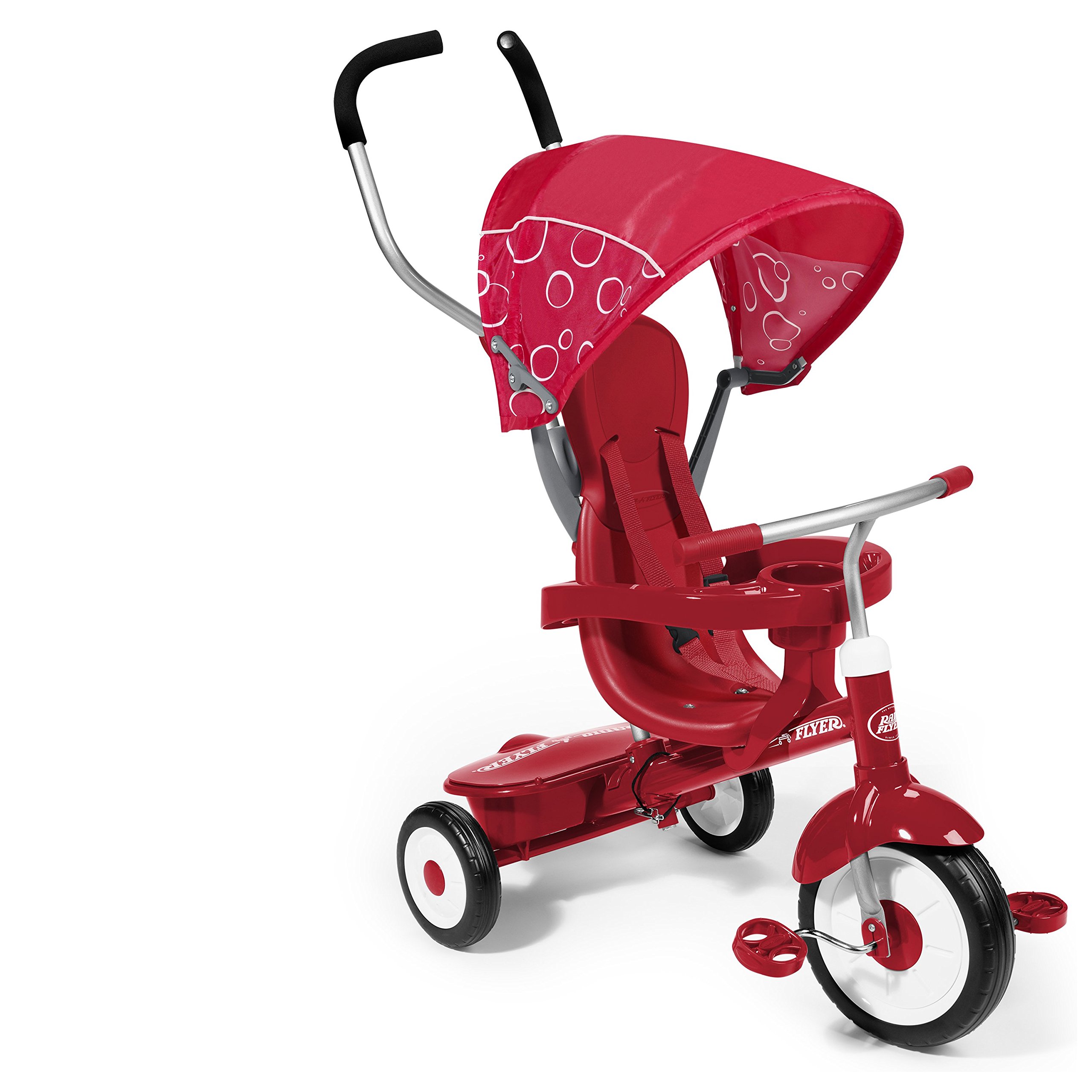 Algopix Similar Product 5 - Radio Flyer 4in1 Stroll N Trike Red