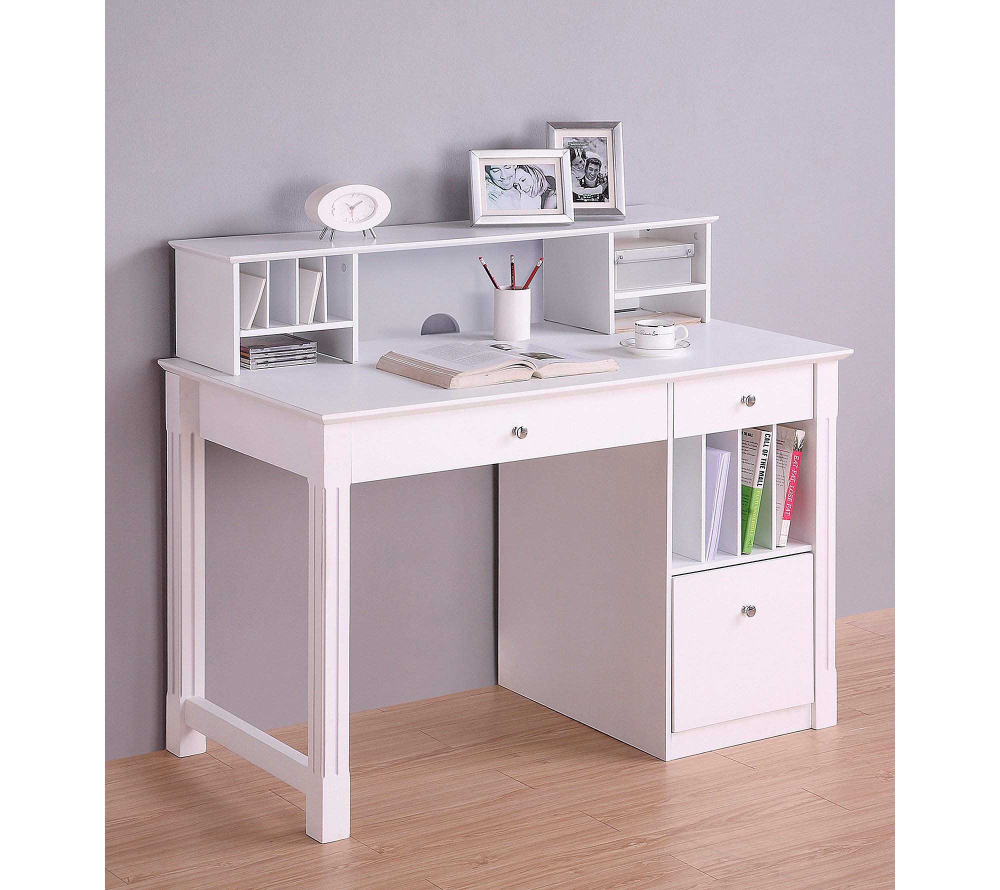 Algopix Similar Product 14 - Walker Edison Furniture White Wood