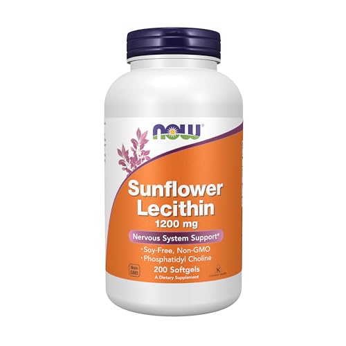 Algopix Similar Product 9 - NOW Supplements Sunflower Lecithin