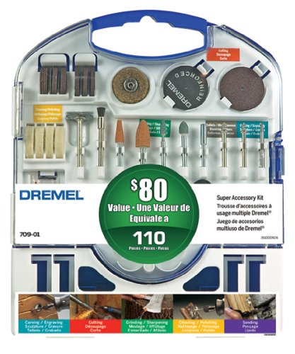 Algopix Similar Product 12 - Dremel 709-01 110 pc Super Accessory Kit
