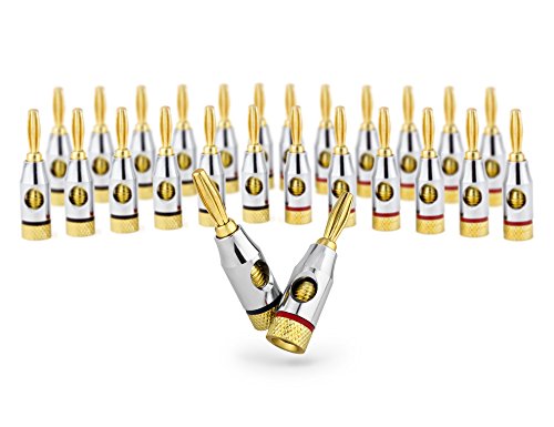 Algopix Similar Product 16 - Ocelot Banana Plugs 24k Gold Plated