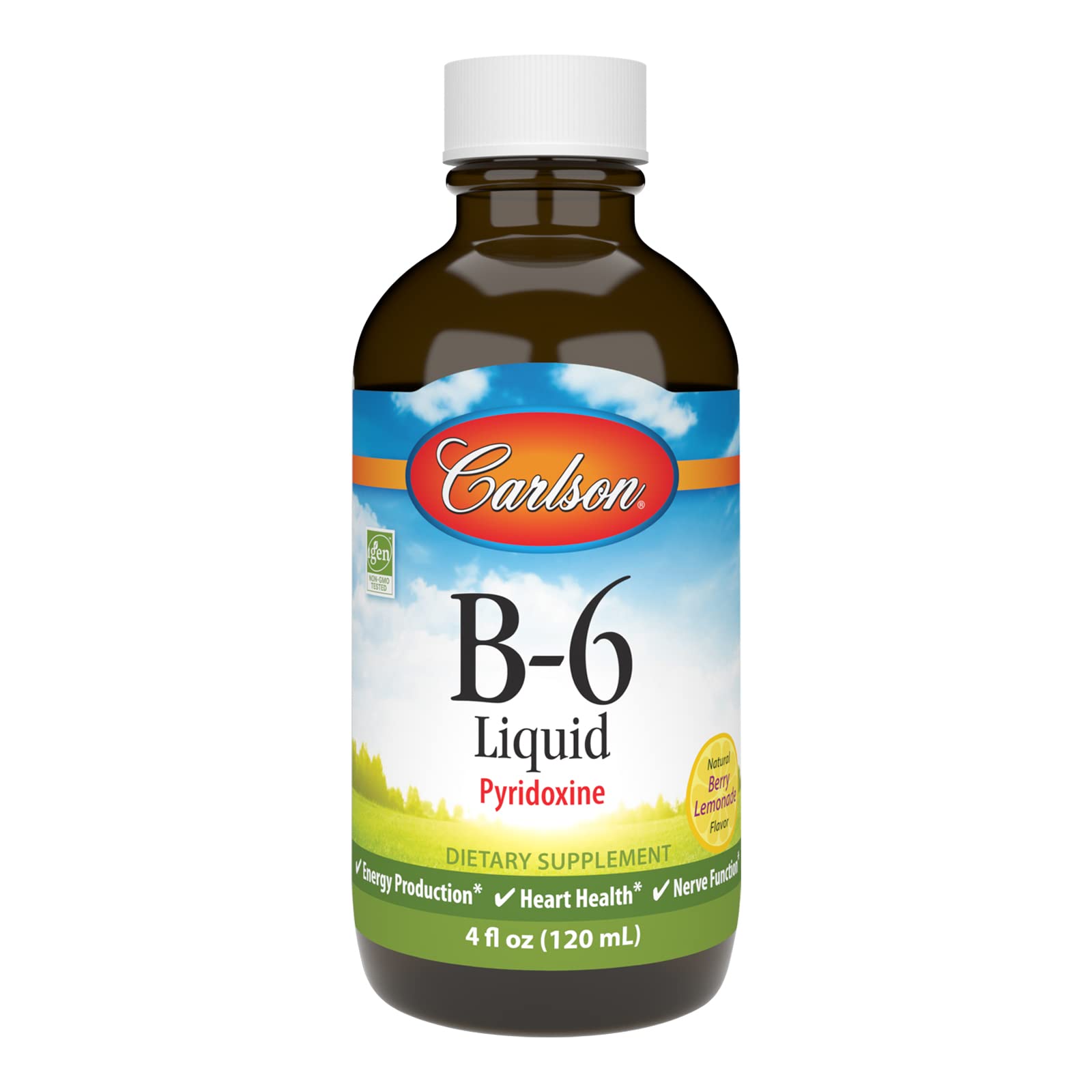 Algopix Similar Product 11 - Carlson Labs Vitamin B-6 Liquid, 4 oz