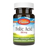 Algopix Similar Product 19 - Carlson  Folic Acid 800 mcg Provides