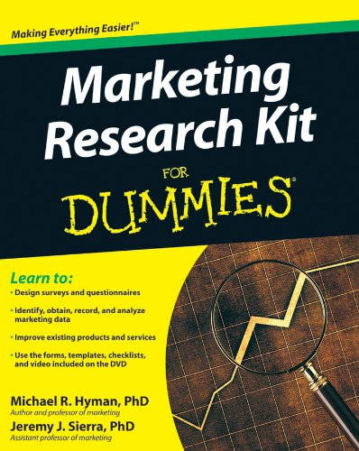 Algopix Similar Product 8 - Marketing Research Kit For Dummies
