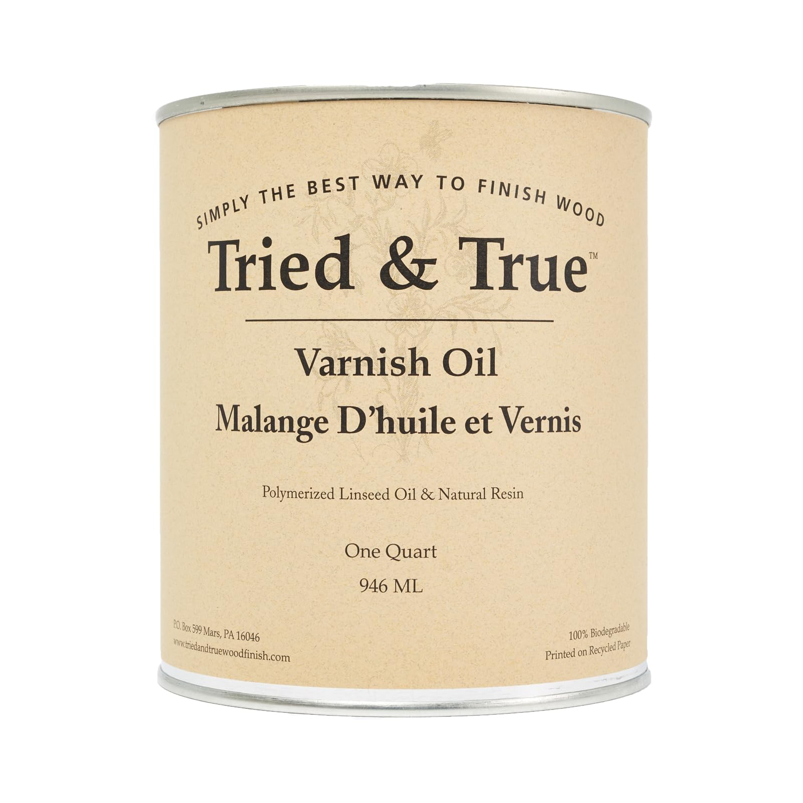 Algopix Similar Product 2 - Tried  True Superior Varnish Oil Wood
