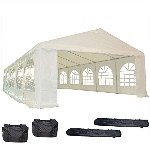 Algopix Similar Product 19 - 32x16 PE Party Tent White  Heavy