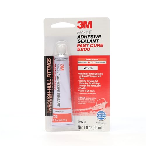 Algopix Similar Product 8 - 3M Marine Adhesive Sealant Fast Cure