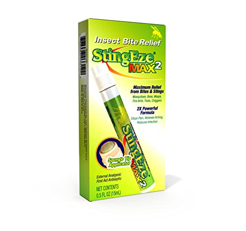 Algopix Similar Product 10 - StingEze MAX Bug Bite Relief Maximum