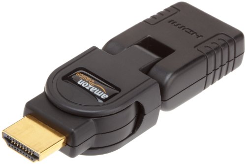 Algopix Similar Product 5 - AmazonBasics HDMI Male to Female Swivel