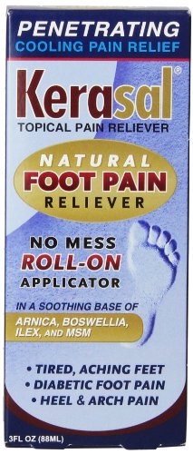 Algopix Similar Product 17 - Kerasal Foot Pain Roll-On, 3 Ounce