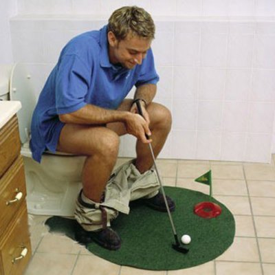 Algopix Similar Product 1 - Blue Foot Products Potty Putter Putting