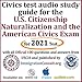 Algopix Similar Product 12 - Civics test audio study guide for the
