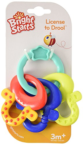 Algopix Similar Product 12 - Bright Starts License to Drool Teether